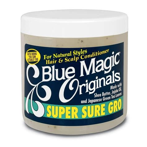Stop Hair Breakage with Blue Magic Originals Super Sure Gro